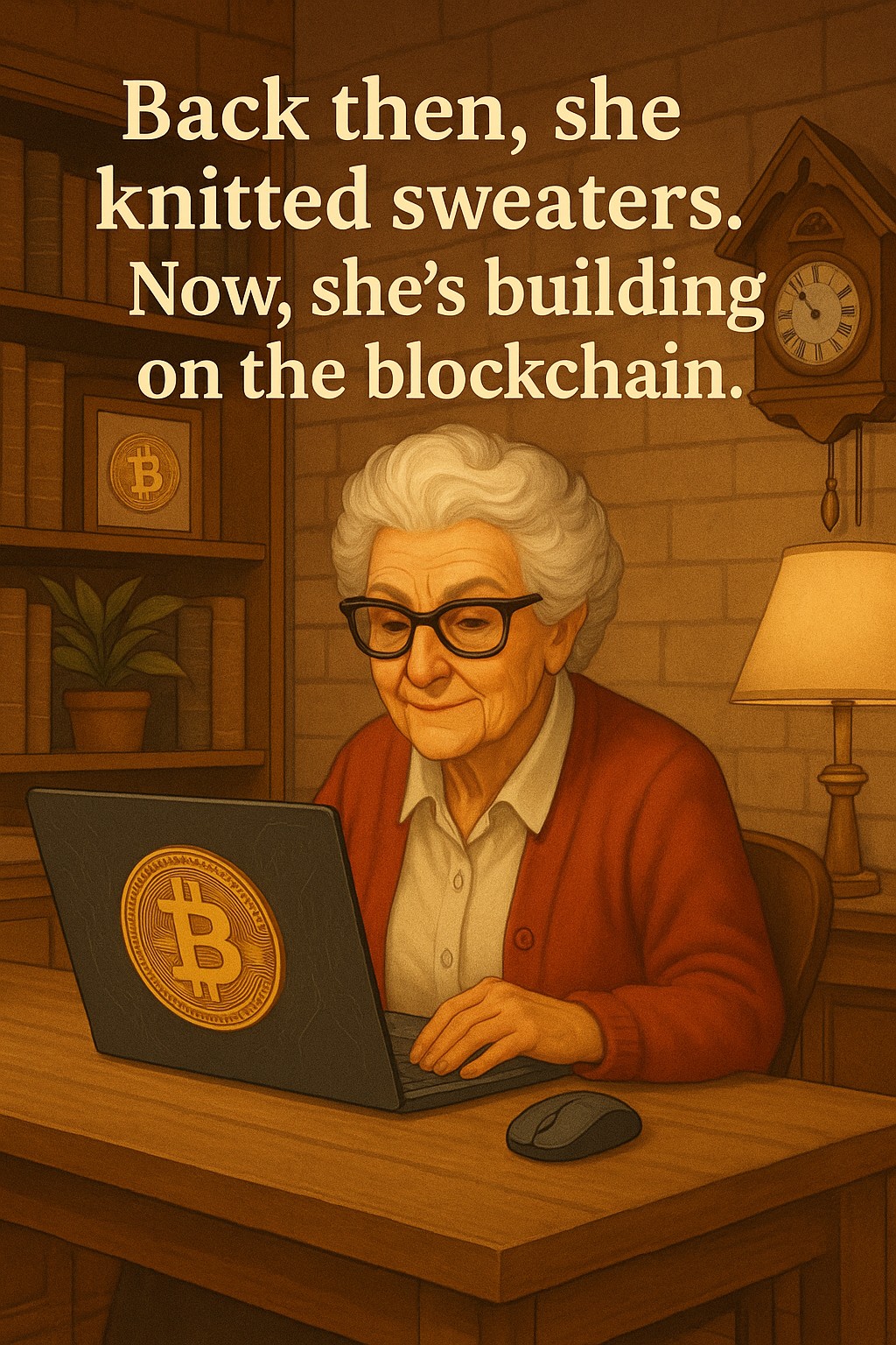 Grandma on blockchain